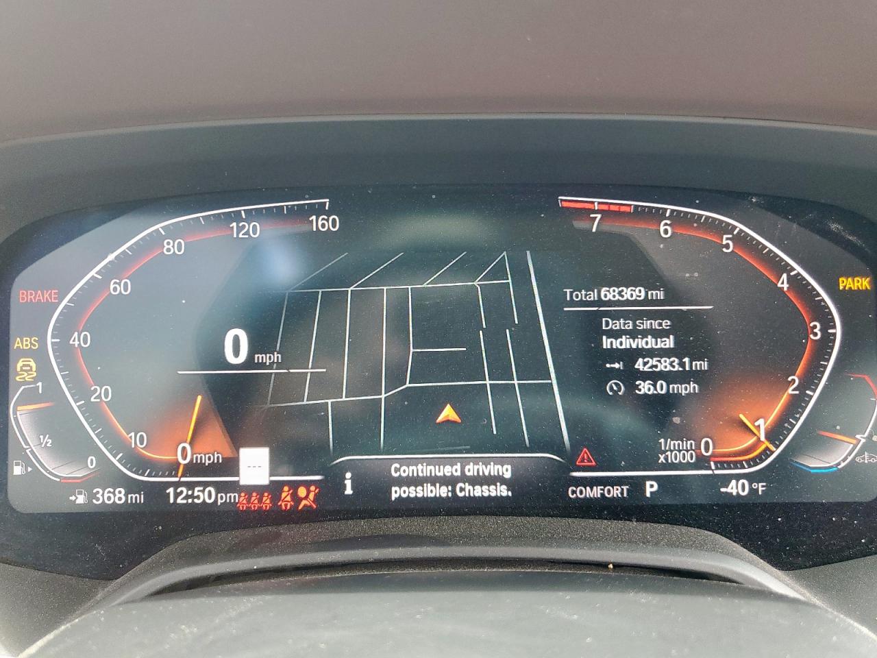 2019 BMW X7 xDrive40I VIN: 5UXCW2C54KLB44331 Lot: 63308615