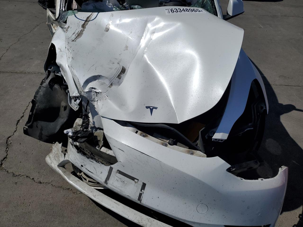 2020 Tesla Model Y VIN: 5YJYGDEE5LF055513 Lot: 63348965
