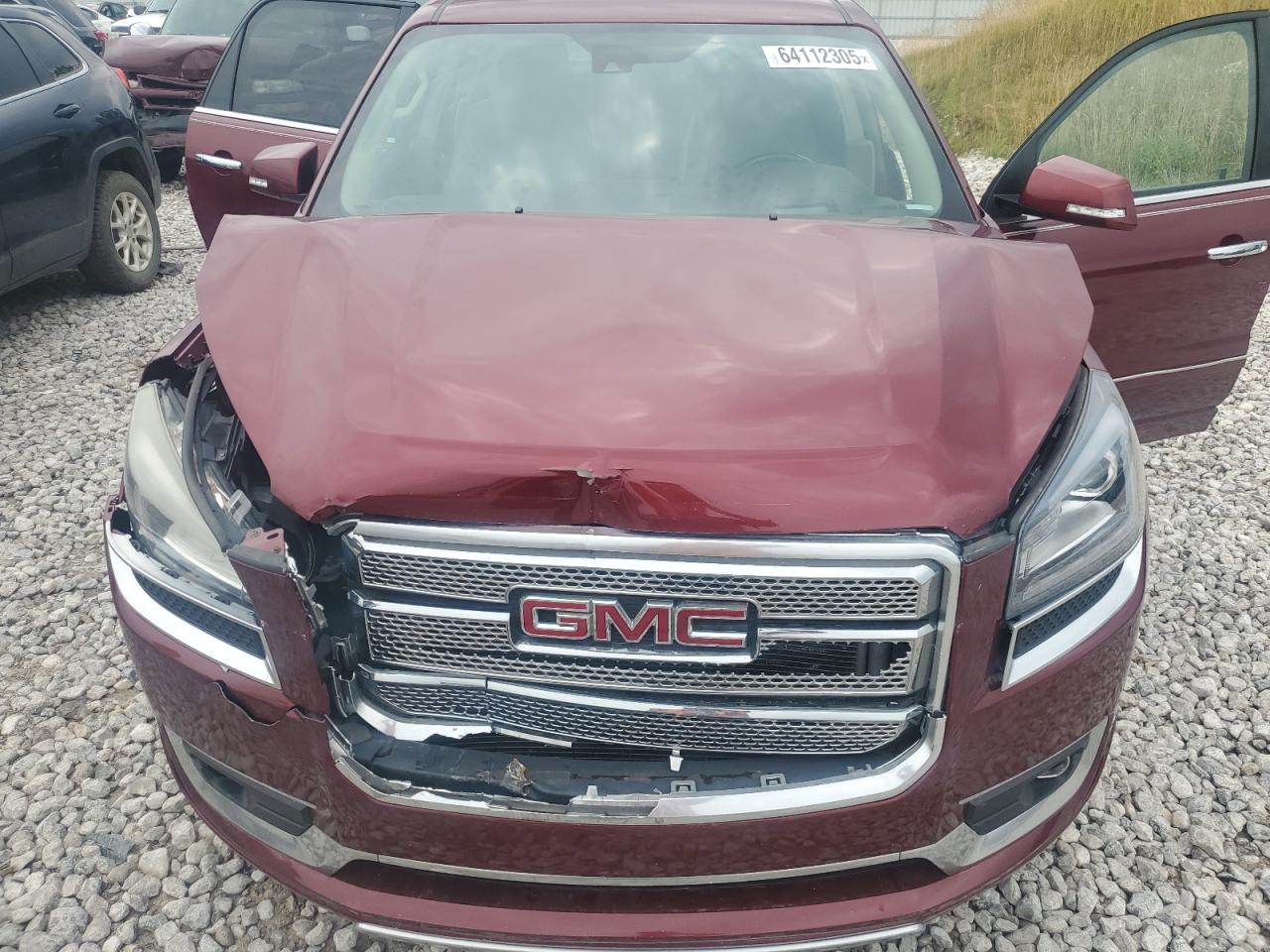 2015 GMC Acadia Denali VIN: 1GKKVTKD6FJ128049 Lot: 64112305