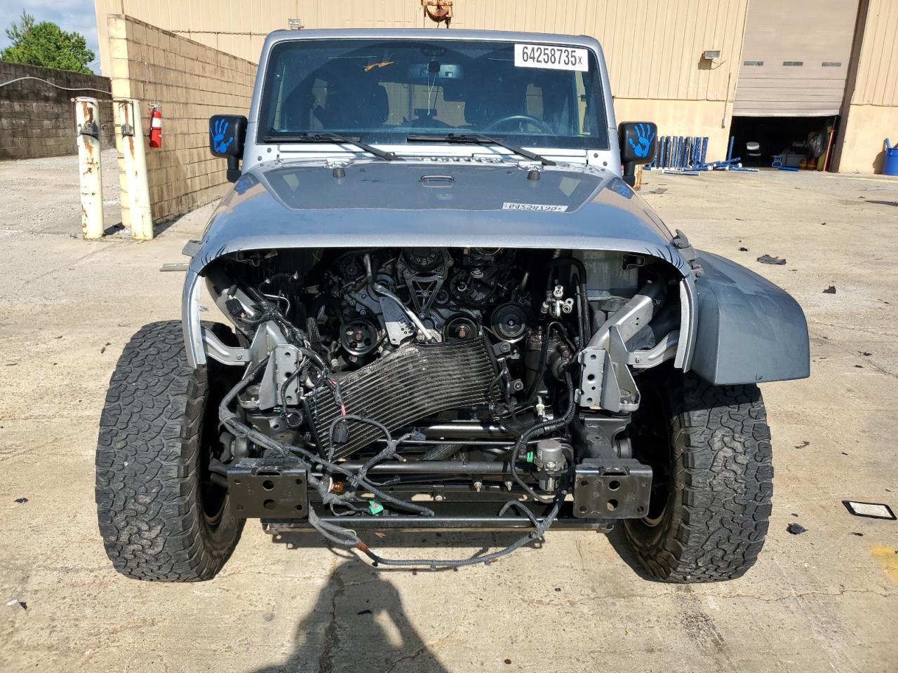 2016 Jeep Wrangler Unlimited Sport VIN: 1C4BJWDG6GL334705 Lot: 64258735