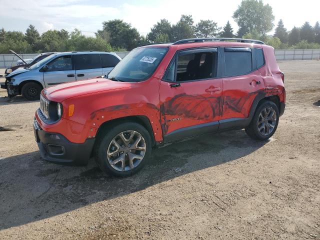  JEEP RENEGADE 2017 Czerwony