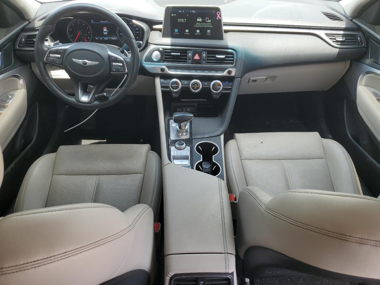 2021 Genesis G70 VIN: KMTG64LA0MU075192 Lot: 63257835
