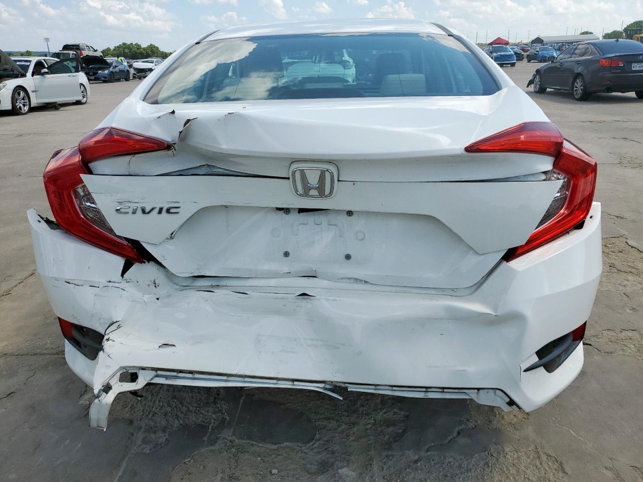 2018 Honda Civic Lx VIN: 2HGFC2F57JH597307 Lot: 64053135