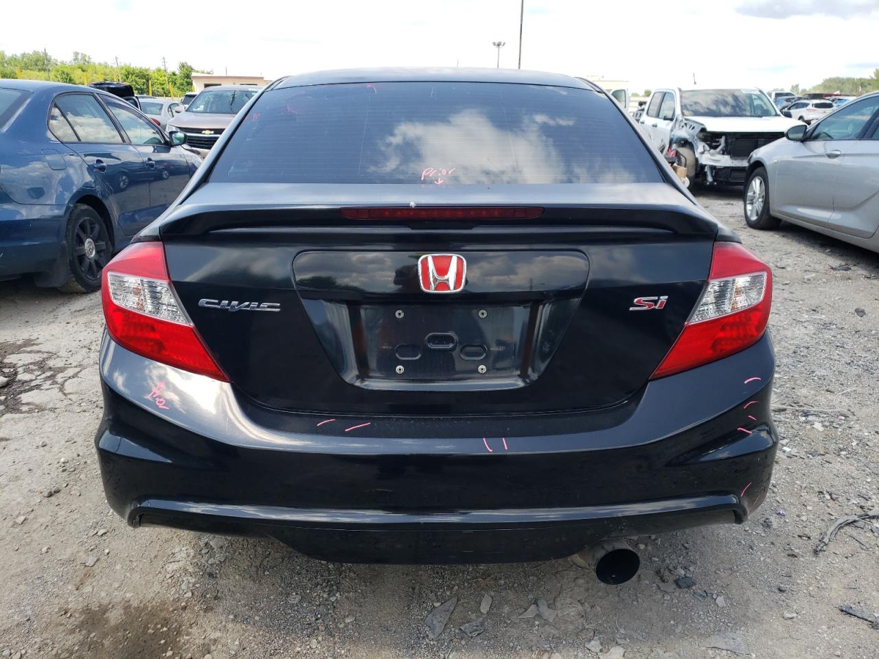2012 Honda Civic Si VIN: 2HGFB6E5XCH700881 Lot: 63967845