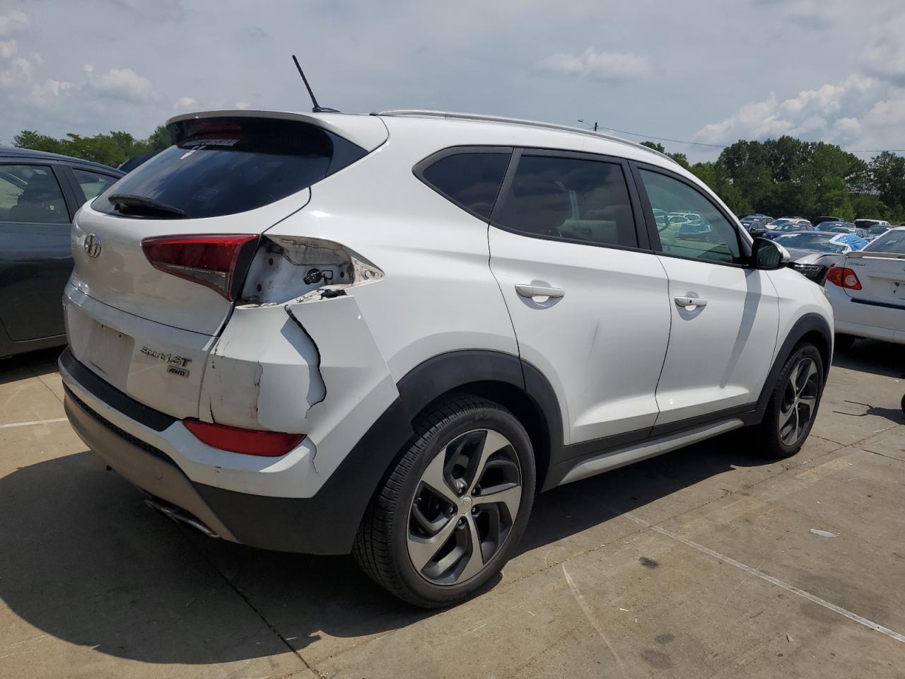 2017 Hyundai Tucson Limited VIN: KM8J3CA23HU408778 Lot: 66343975