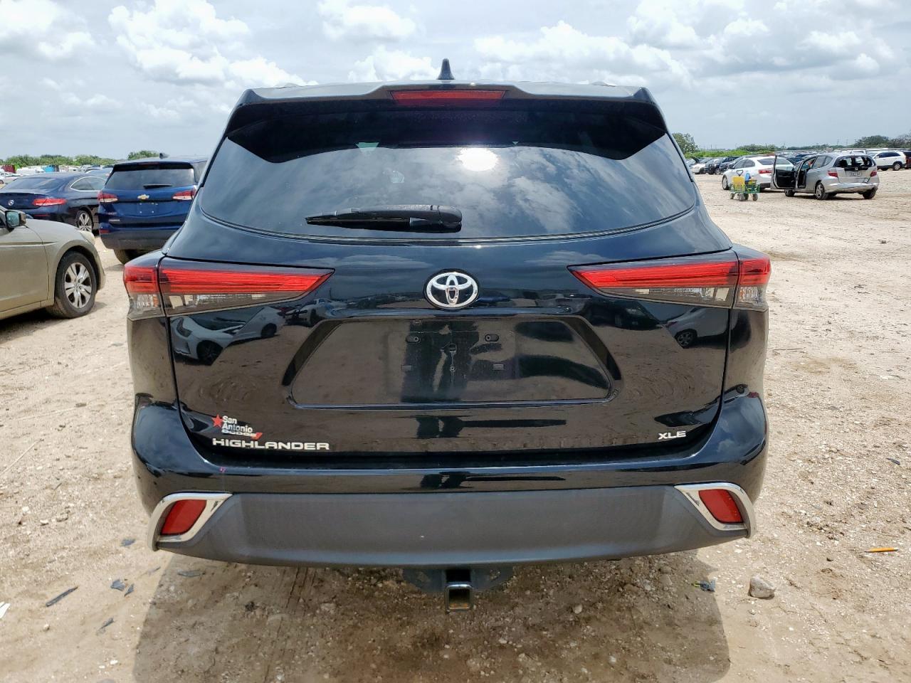 2022 Toyota Highlander Xle VIN: 5TDHZRAH2NS545025 Lot: 62601765