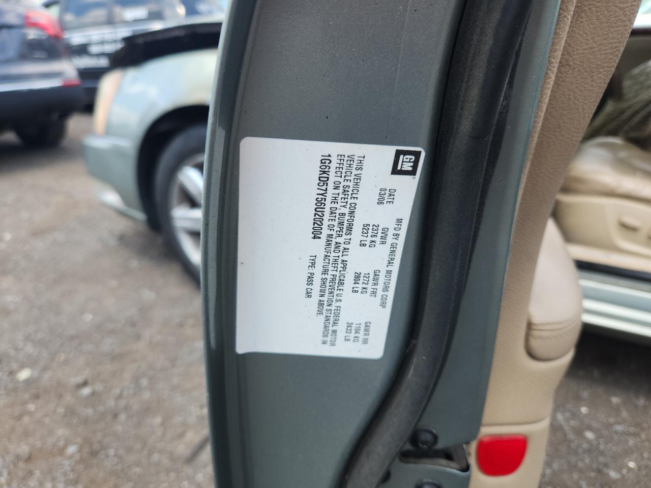 1g6kd57y56u202004 1G6KD57Y56U202004 2006 Cadillac Dts