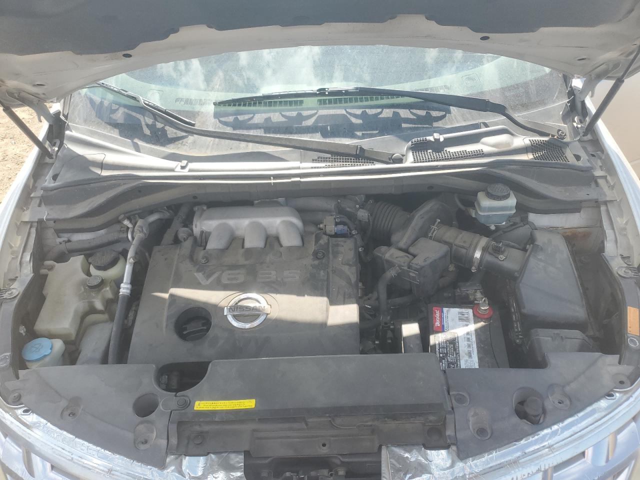 2003 Nissan Murano Sl VIN: JN8AZ08WX3W233215 Lot: 64311315