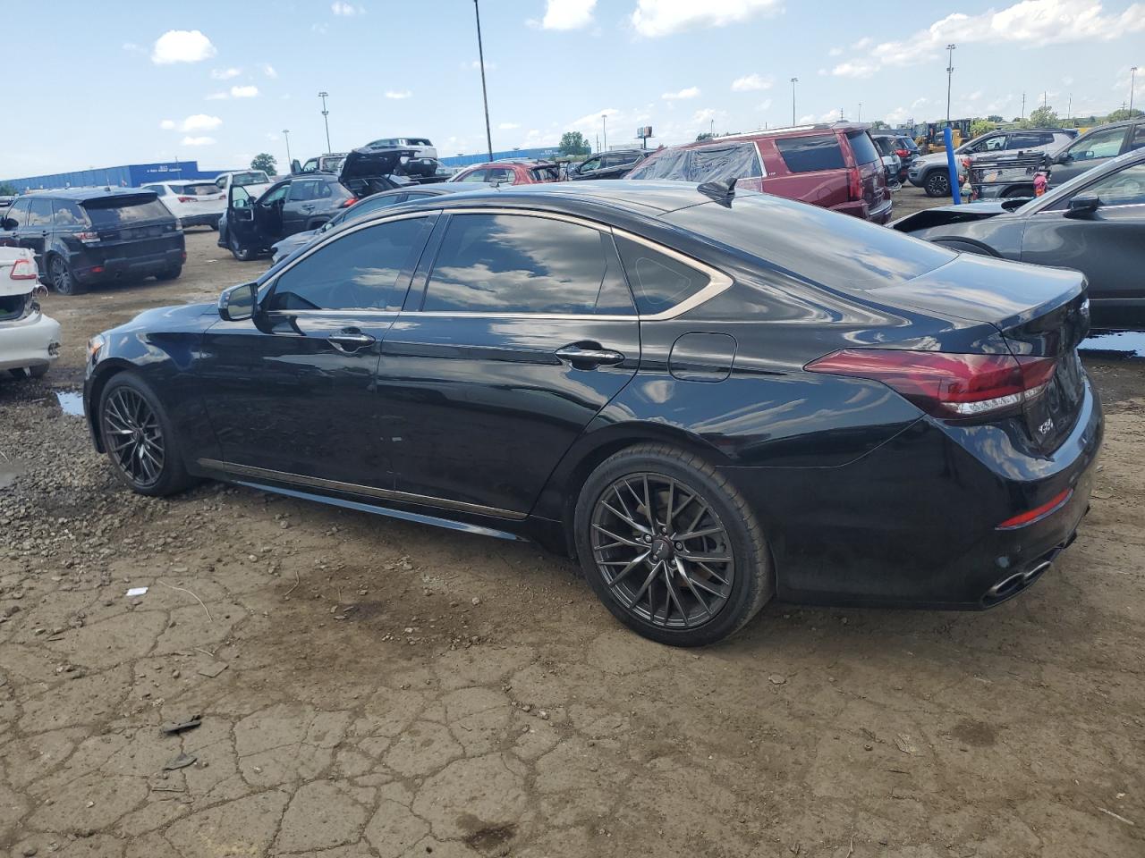 2018 Genesis G80 Sport VIN: KMHGN4JBXJU229377 Lot: 64201975