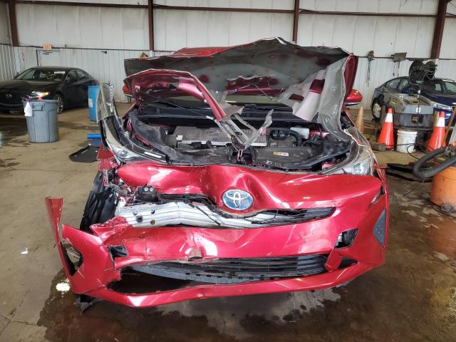  TOYOTA PRIUS 2016 Czerwony