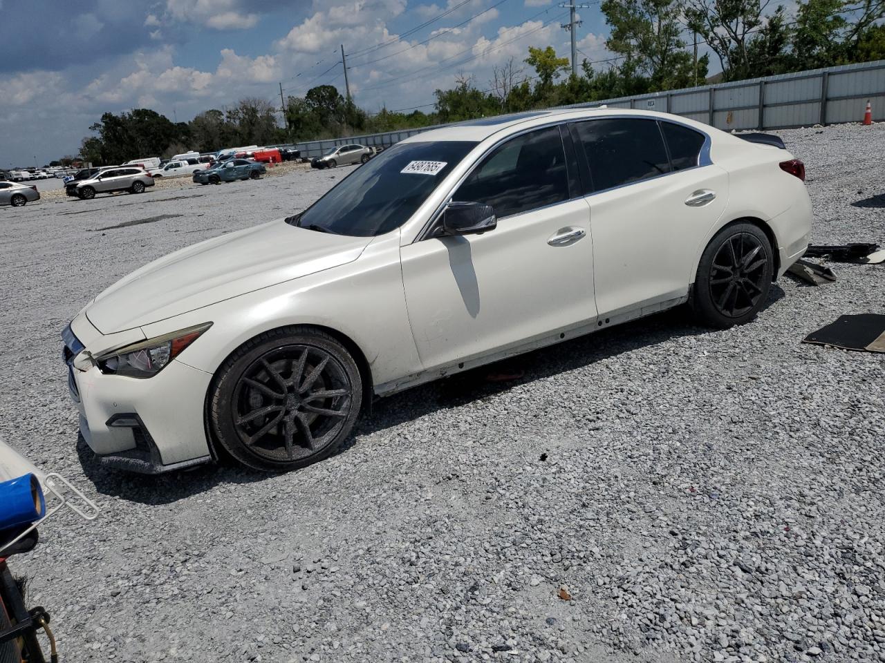 2018 Infiniti Q50 Luxe VIN: JN1EV7AP4JM351325 Lot: 64987685