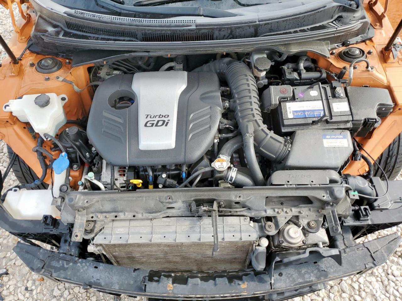 2016 Hyundai Veloster Turbo VIN: KMHTC6AE7GU295095 Lot: 65381255