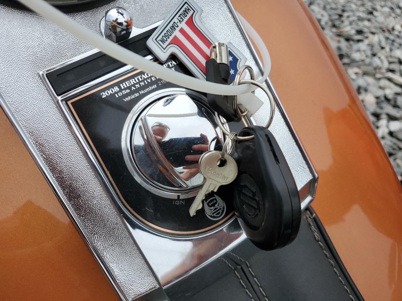 2008 Harley-Davidson Flstc 105Th Anniversary Edition VIN: 1HD1BW5498Y038058 Lot: 62006845
