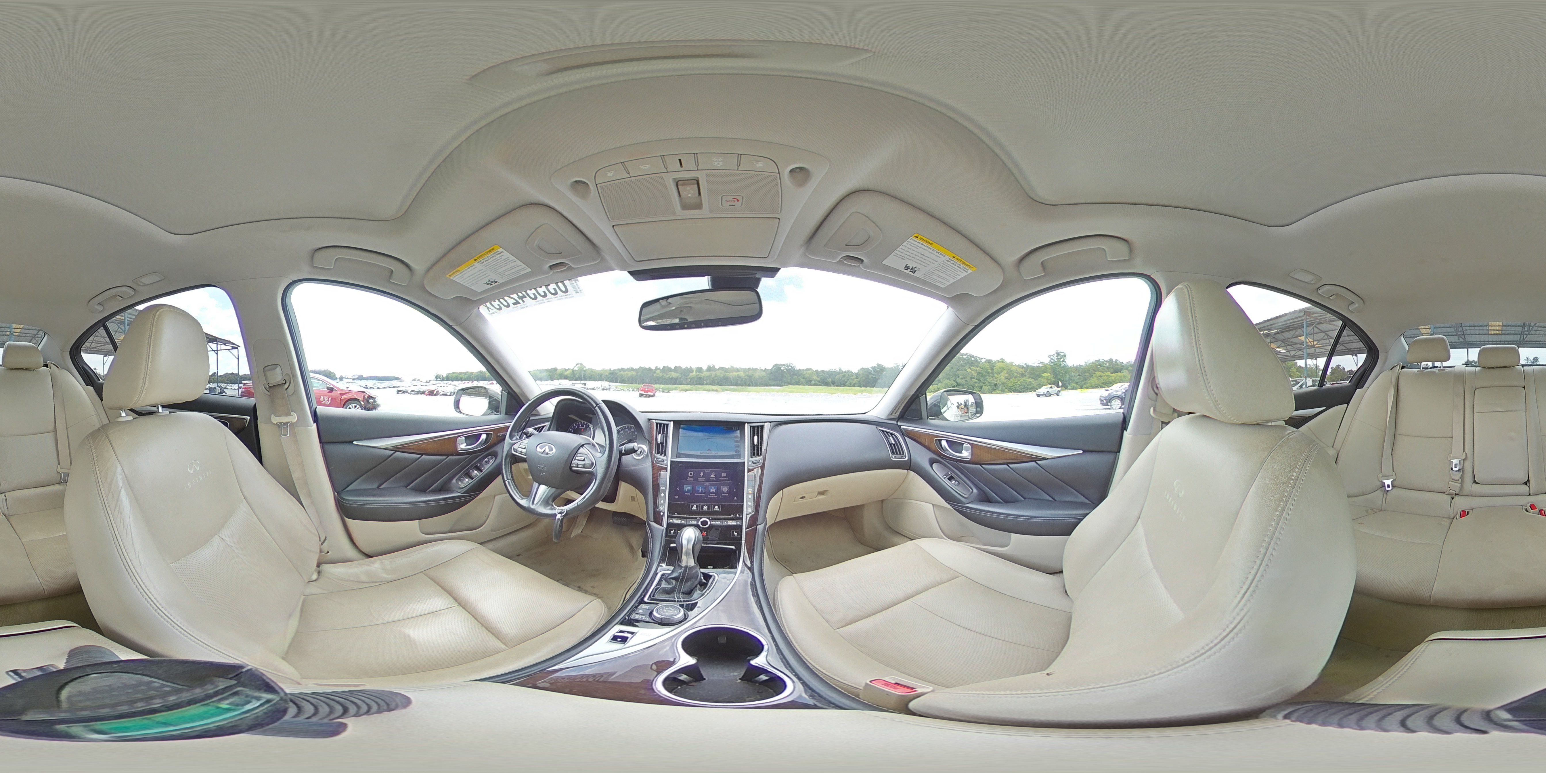 2014 Infiniti Q50 Base VIN: JN1BV7APXEM691409 Lot: 63554265