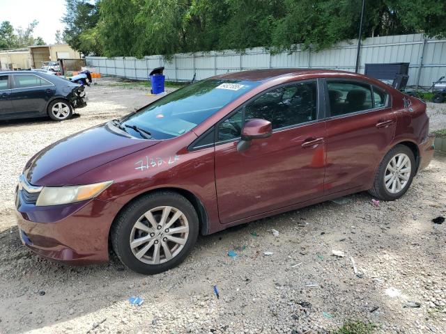  HONDA CIVIC 2012 Red