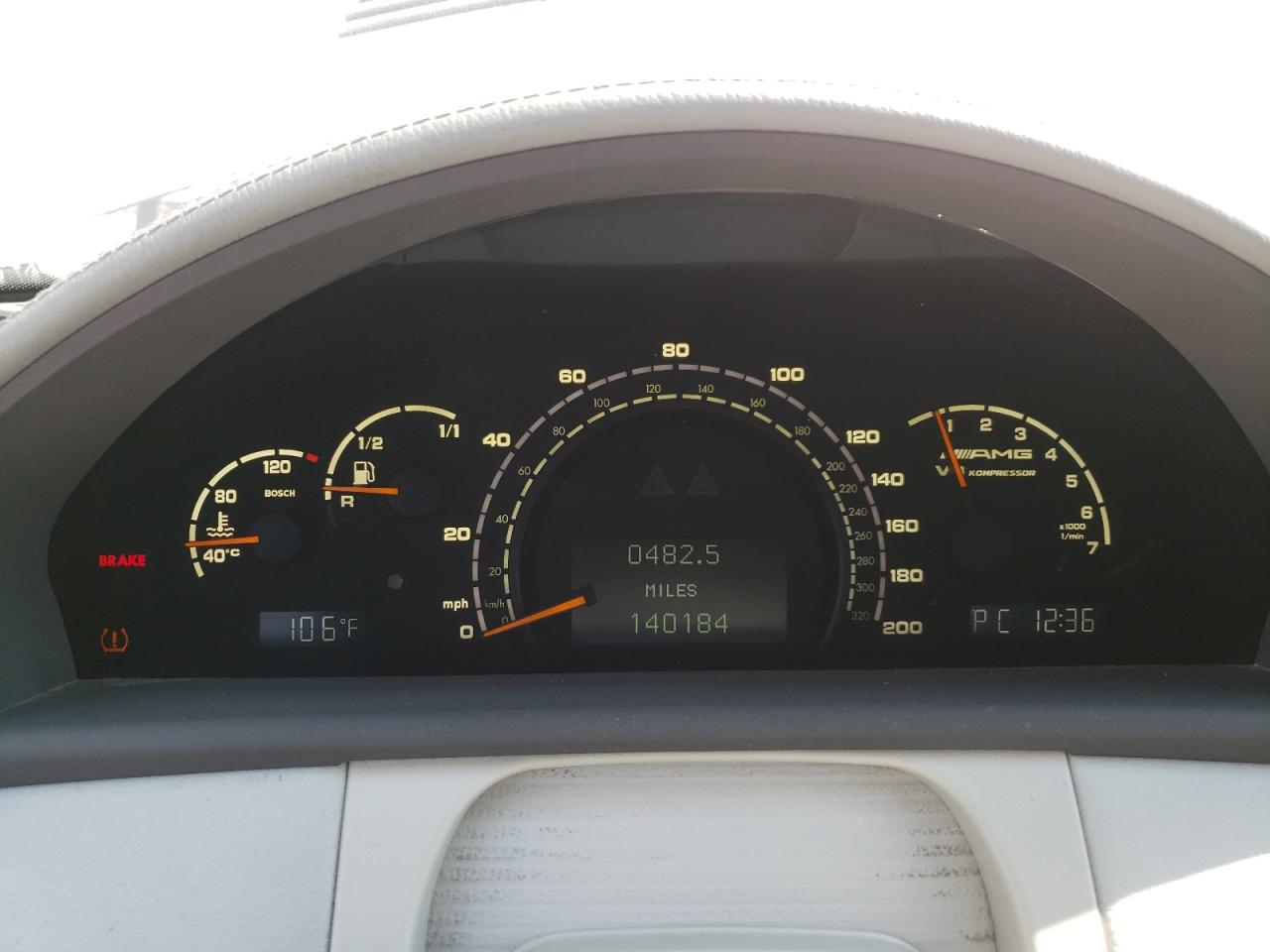 2005 Mercedes-Benz Cl 55 Amg VIN: WDBPJ74J65A044012 Lot: 64336935