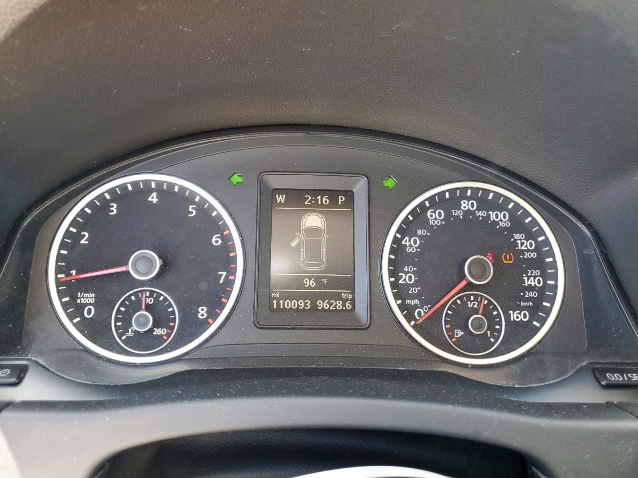 2014 Volkswagen Tiguan S VIN: WVGAV3AX8EW549304 Lot: 66461675