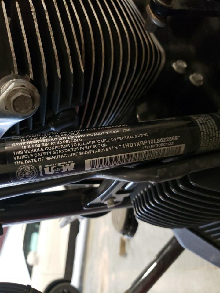2020 Harley-Davidson Flhxs VIN: 1HD1KRP18LB622869 Lot: 64520455