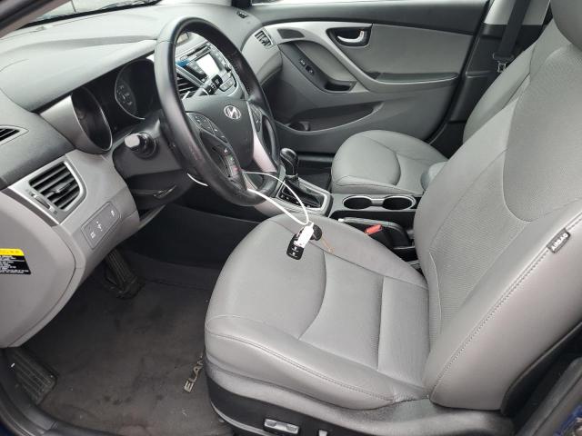  HYUNDAI ELANTRA 2015 Blue