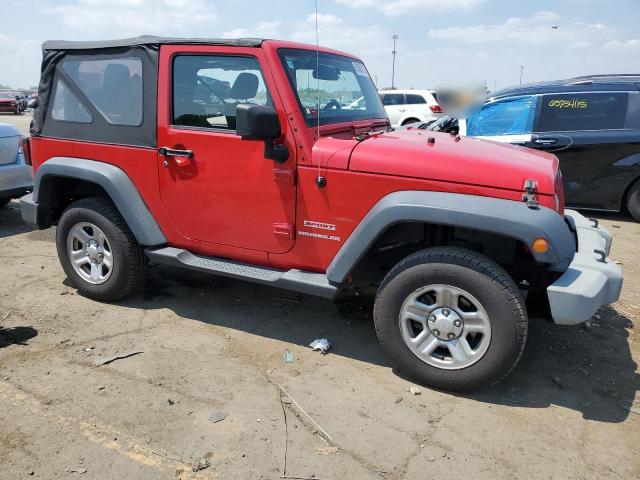  JEEP WRANGLER 2012 Czerwony