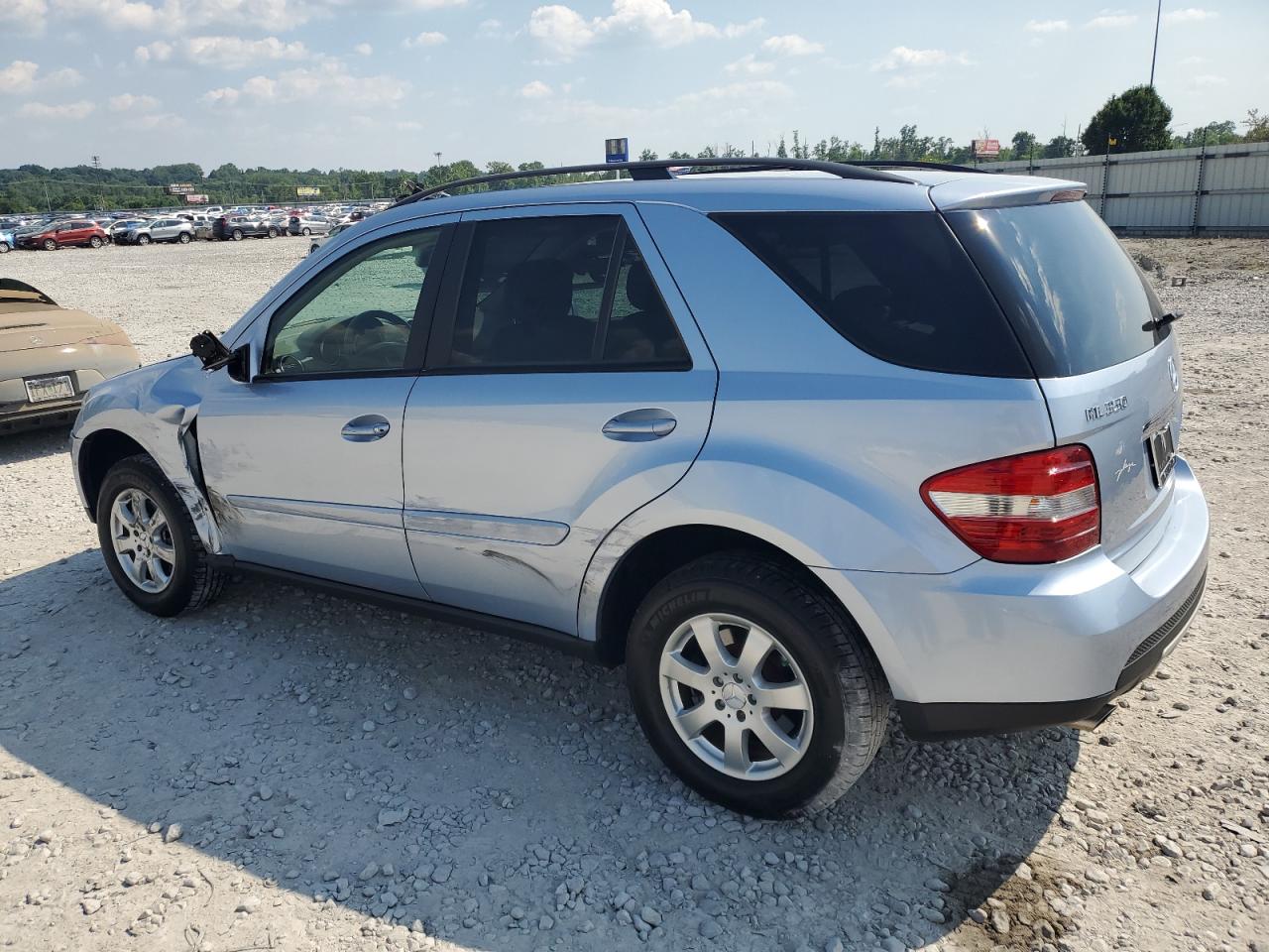 2007 Mercedes-Benz Ml 350 blue suv gas 4JGBB86E67A235376 photo #3
