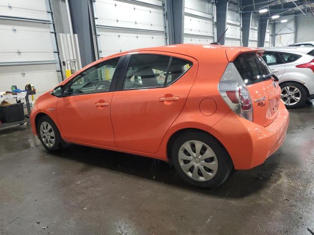  TOYOTA PRIUS 2014 Pomarańczowy