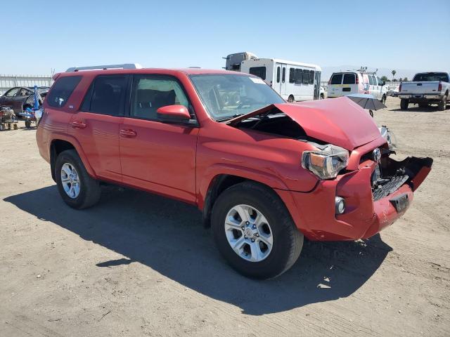 TOYOTA 4RUNNER 2018 Czerwony