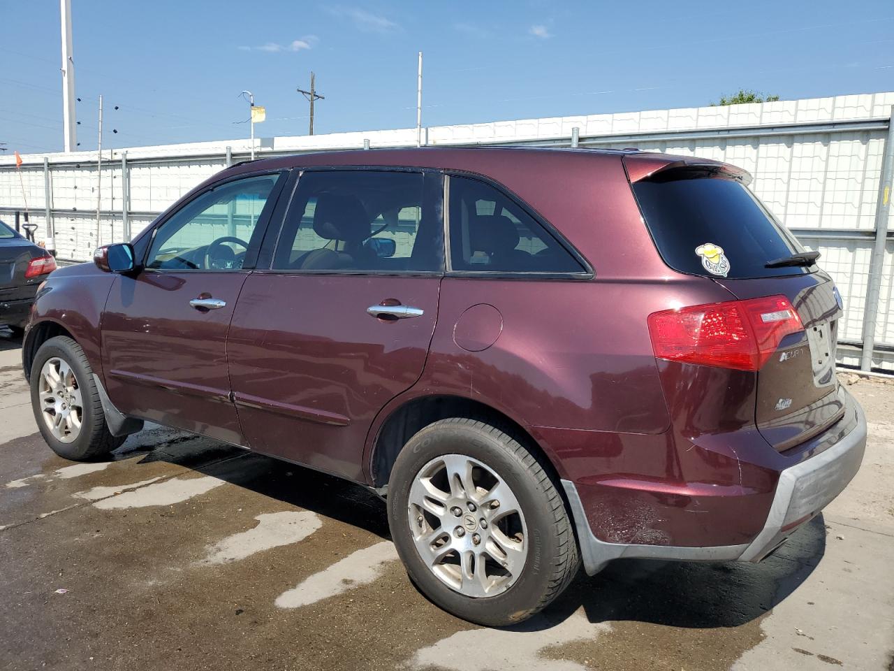 2007 Acura Mdx VIN: 2HNYD28277H536940 Lot: 64902335