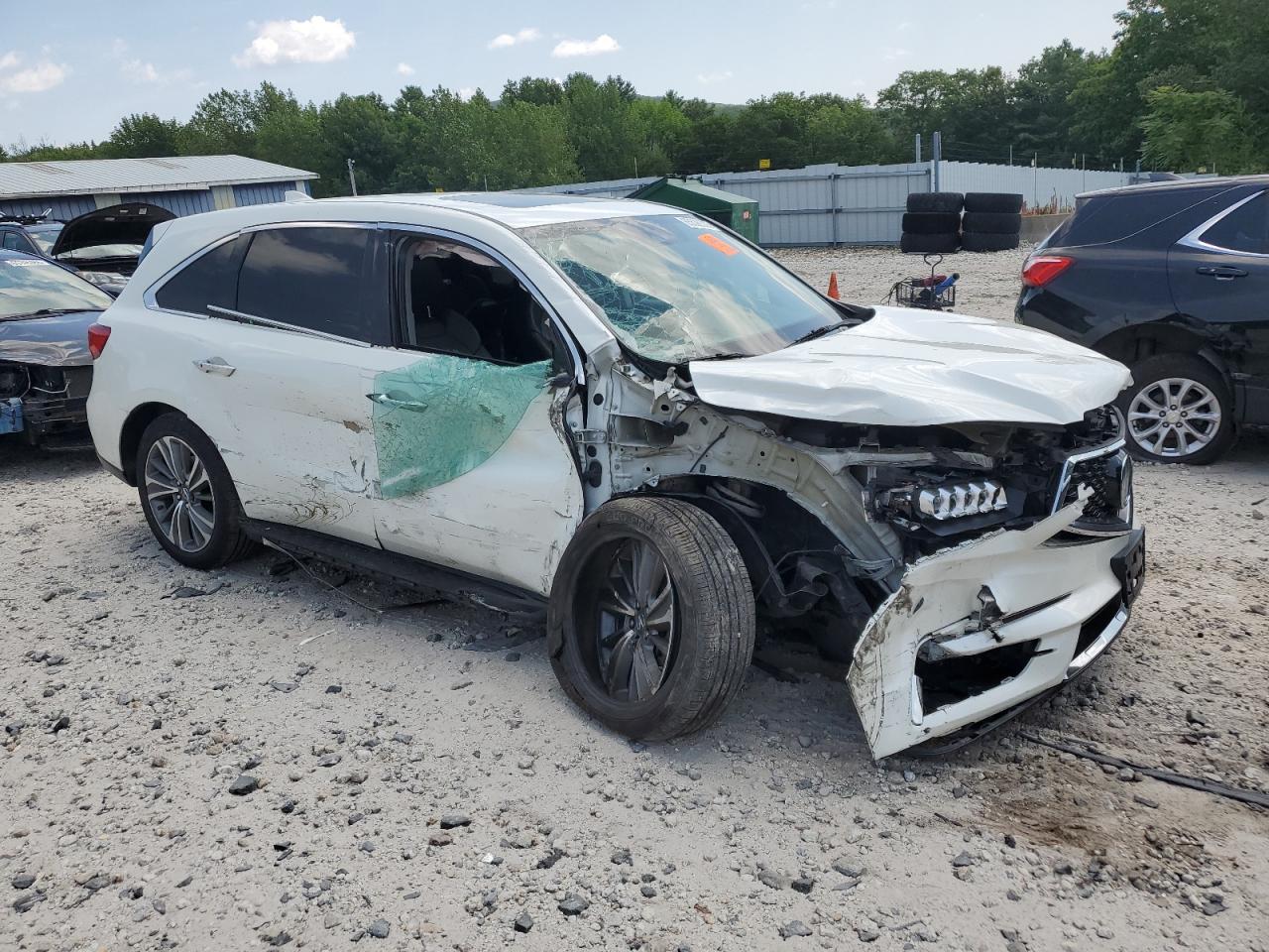 5fryd4h76hb033516 5FRYD4H76HB033516 2017 Acura Mdx Technology