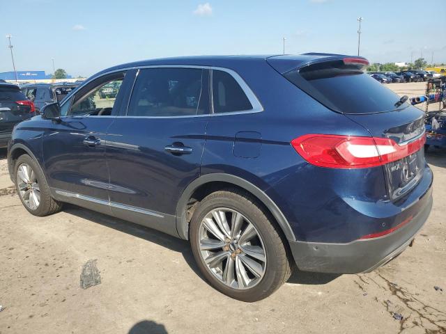  LINCOLN MKX 2017 Blue