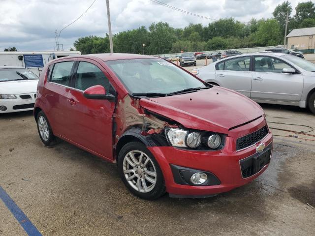  CHEVROLET SONIC 2013 Red