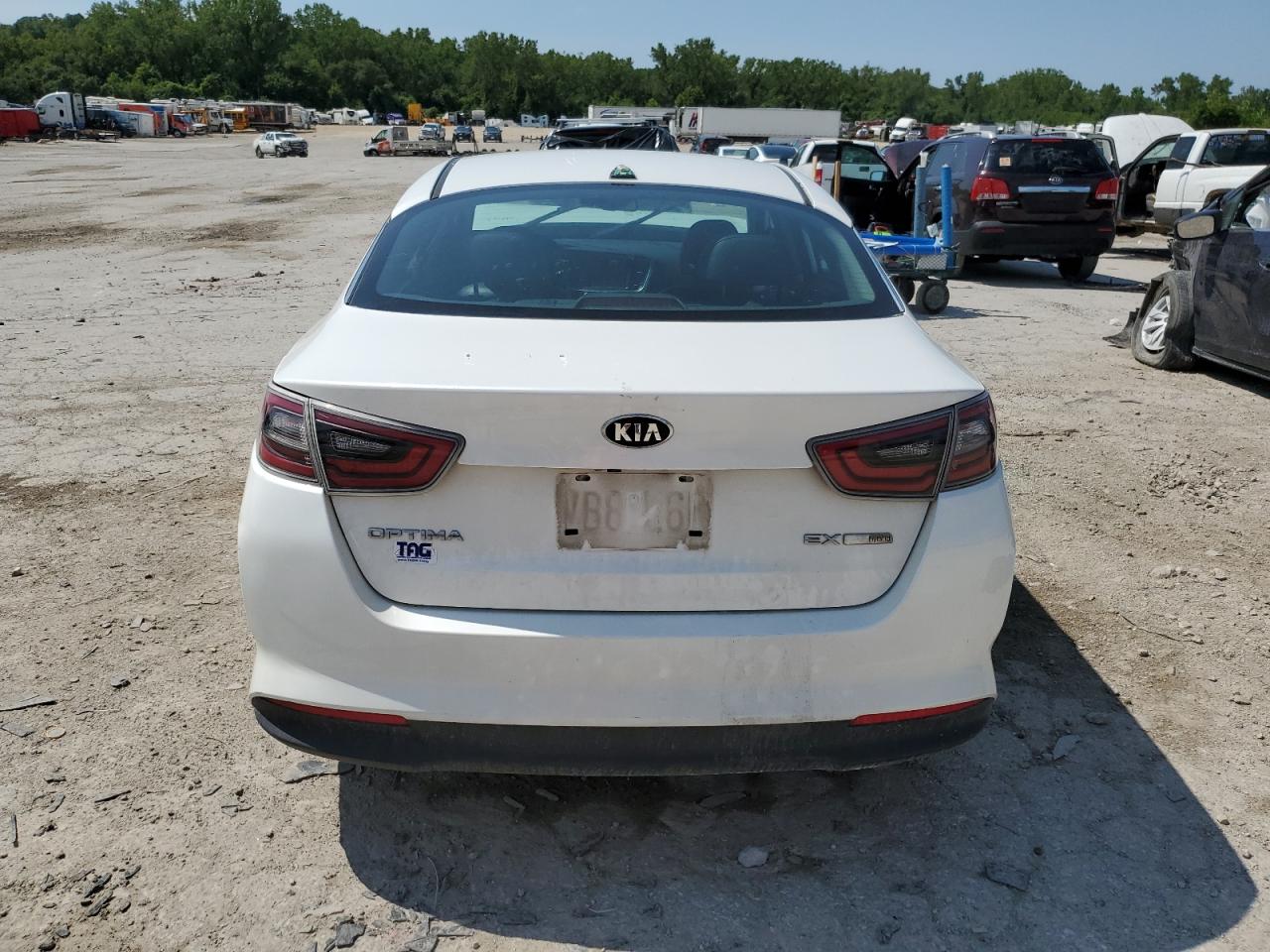 2016 Kia Optima Hybrid VIN: KNAGN4AD6G5092010 Lot: 65034515