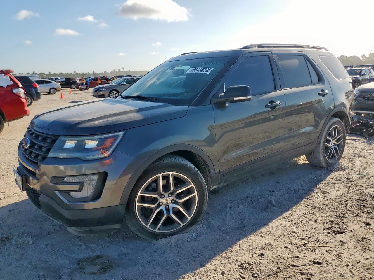 2016 Ford Explorer Sport grey null gas 1FM5K8GT9GGC57346 photo #1