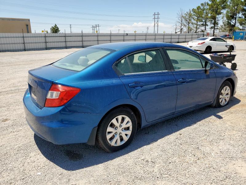  HONDA CIVIC 2012 Blue