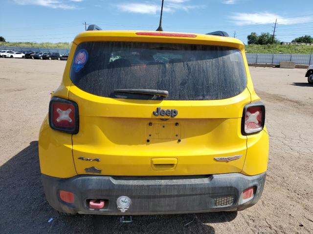  JEEP RENEGADE 2018 Yellow