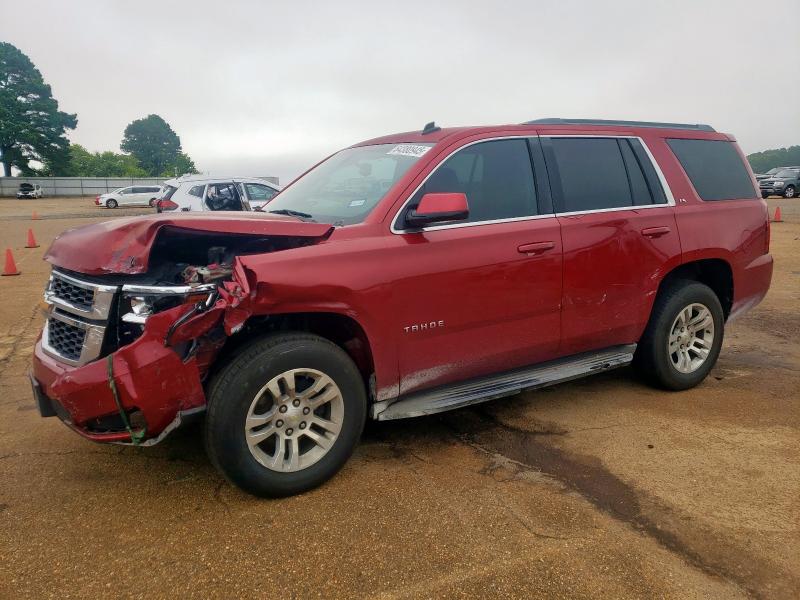  CHEVROLET TAHOE 2015 Red
