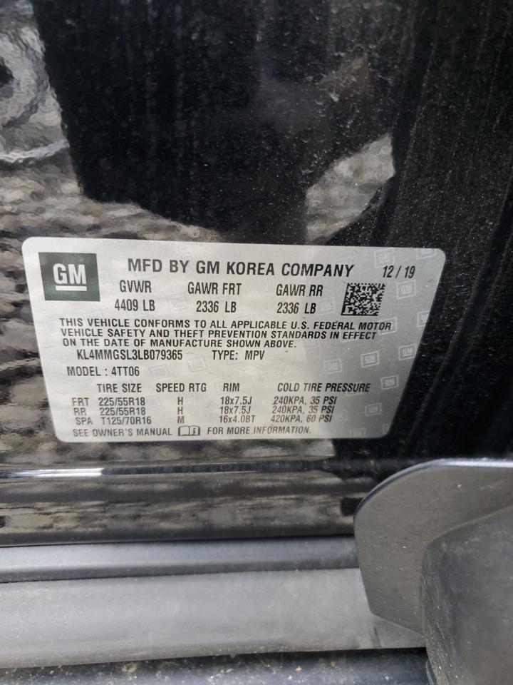 2020 Buick Encore Gx Essence VIN: KL4MMGSL3LB079365 Lot: 64726905
