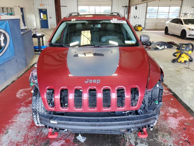  JEEP CHEROKEE 2016 Бордовый