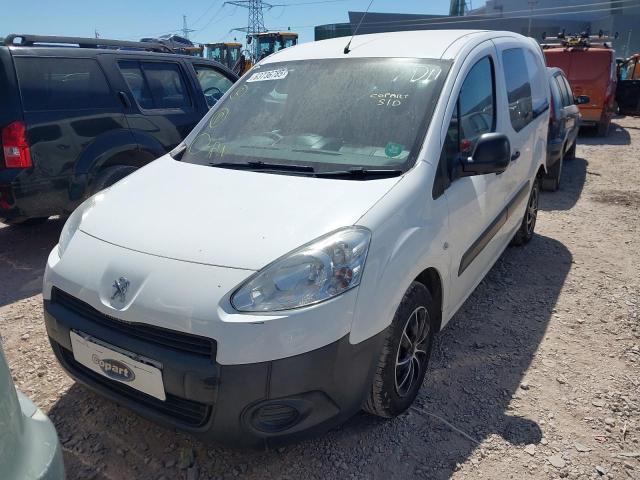 2014 PEUGEOT PARTNER 716 S 1.6 HDI 92 CREW VAN for sale at Copart BRISTOL