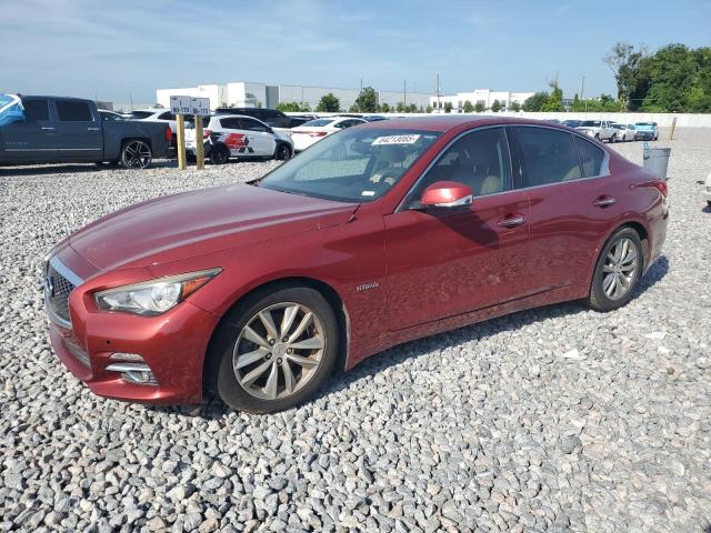  INFINITI Q50 2014 Red