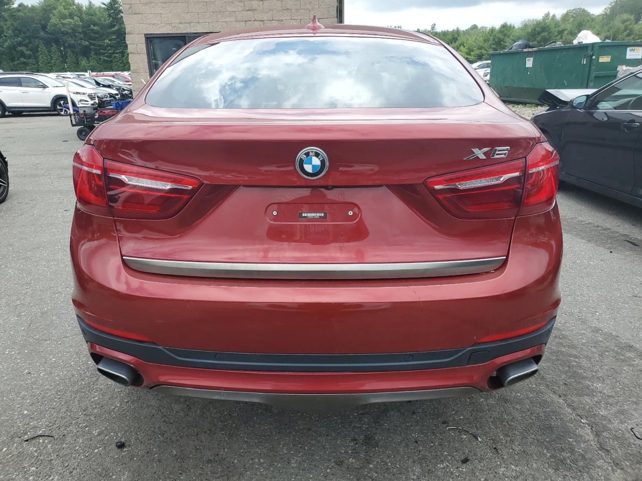 2018 BMW X6 xDrive35I VIN: 5UXKU2C51J0Z62484 Lot: 63047735