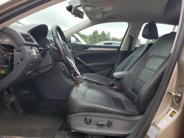  VOLKSWAGEN PASSAT 2015 tan