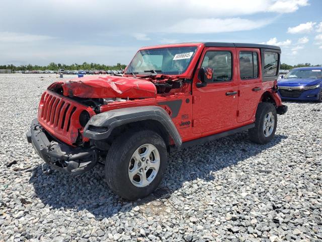  JEEP WRANGLER 2021 Czerwony