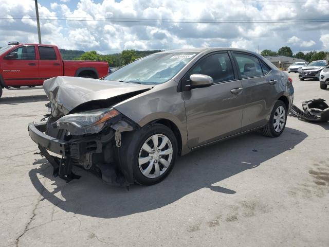 Sedans TOYOTA COROLLA 2017 Brown