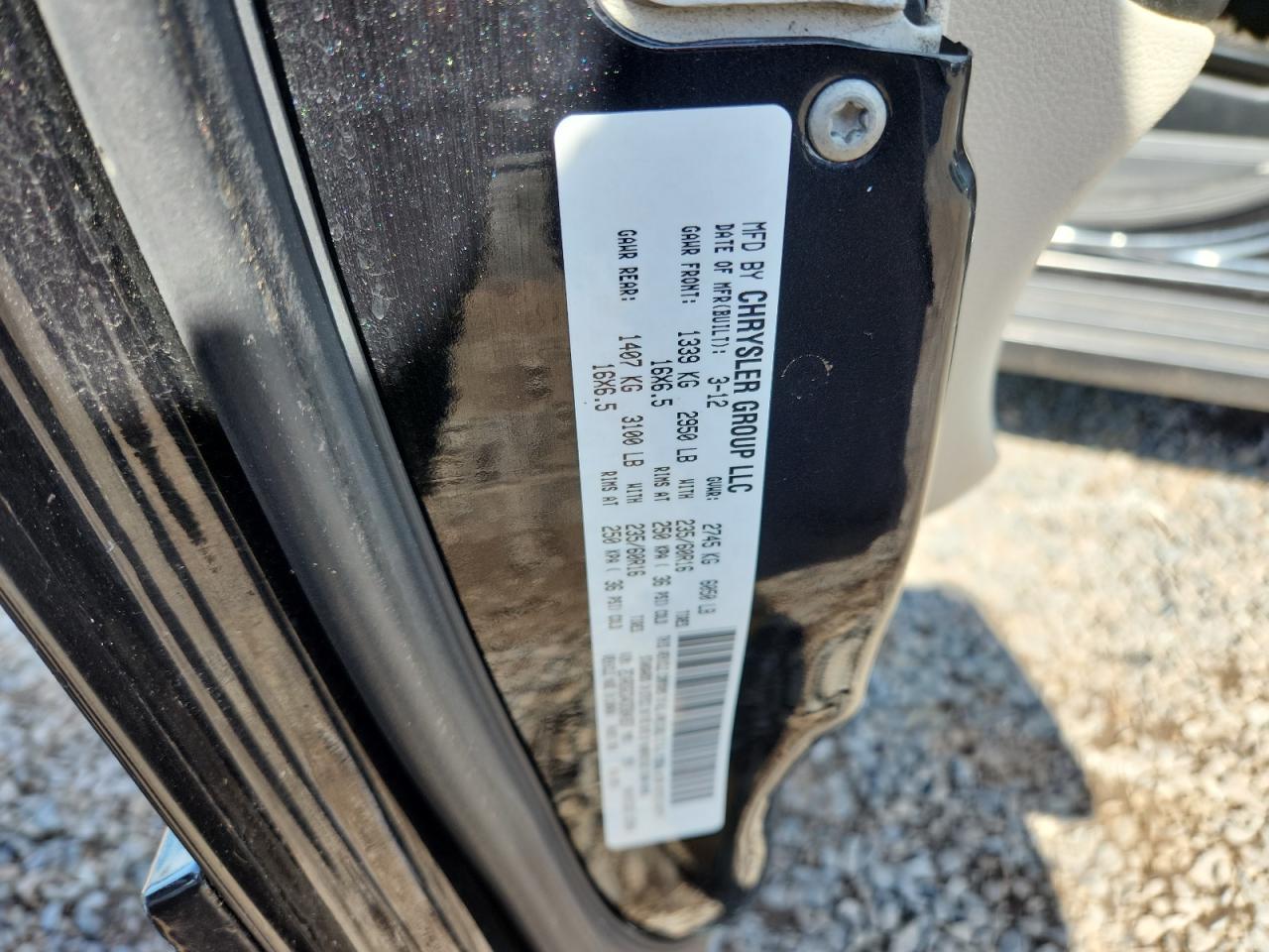 2012 Dodge Grand Caravan Sxt VIN: 2C4RDGCG4CR304357 Lot: 64923325