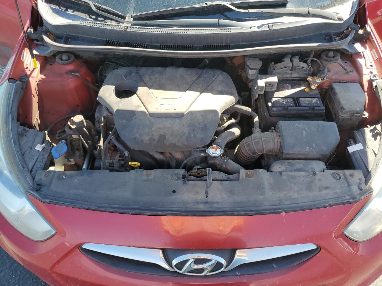 2013 Hyundai Accent Gls VIN: KMHCT4AE3DU521682 Lot: 65488025