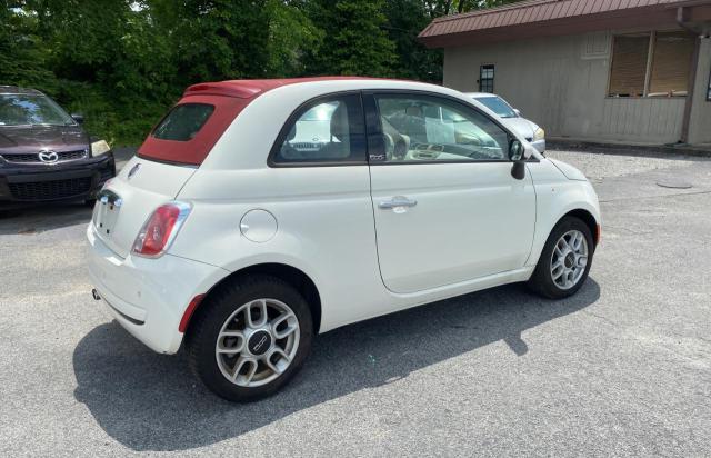 Cabriolets FIAT 500 2013 Biały