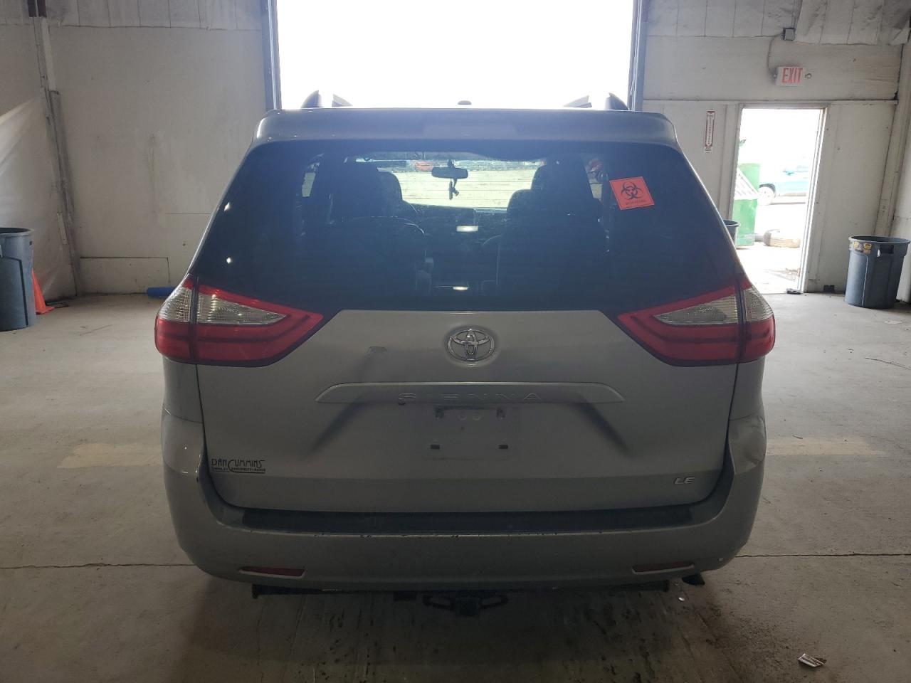 2016 Toyota Sienna Le VIN: 5TDKK3DCXGS714332 Lot: 64938535