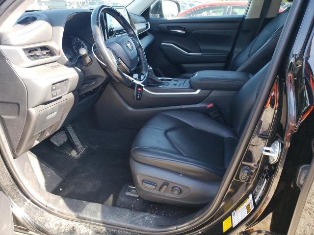  TOYOTA HIGHLANDER 2020 Czarny