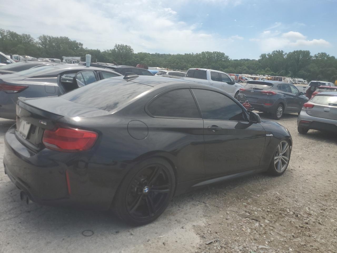 2018 BMW M2 black null gas WBS1J5C59J7B61988 photo #4